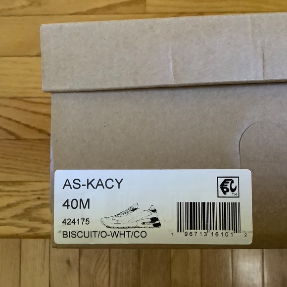 Ash Kacy Leather And Suede Sneakers Biscuit Off White SZ EU 40/ US 9.5 - Picture 15 of 16